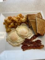 Best Two eggs, bacon, home fries and toast in Croydon, PA
