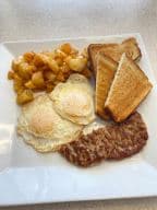 Best Two eggs, sausage, home fries and toast in Croydon, PA